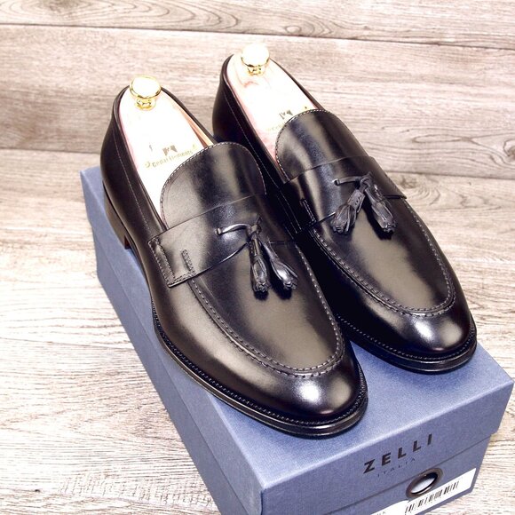 * NIB * $475 Nordstrom ZELLI Italia Como 11.5 M Italian Loafer * add $15 Trees main image 10